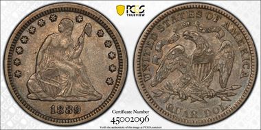1889 25C XF40