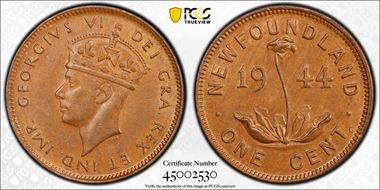 1944-C 1C MS63BN