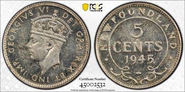 1945-C 5C MS62