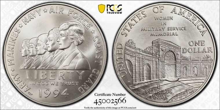 Cert 45002566 - Coin Image