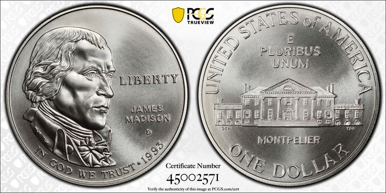 Cert 45002571 - Coin Image