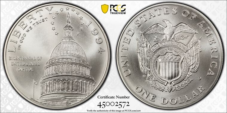 Cert 45002572 - Coin Image