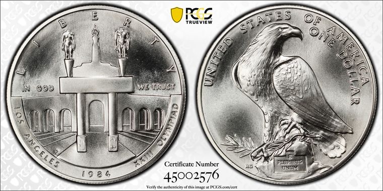 Cert 45002576 - Coin Image
