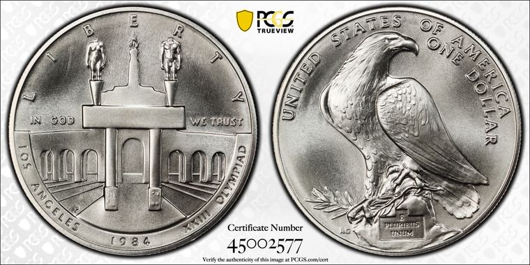 Cert 45002577 - Coin Image