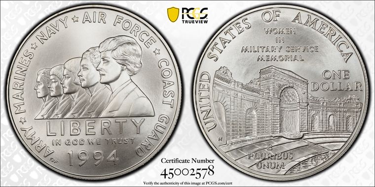 Cert 45002578 - Coin Image