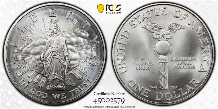 Cert 45002579 - Coin Image