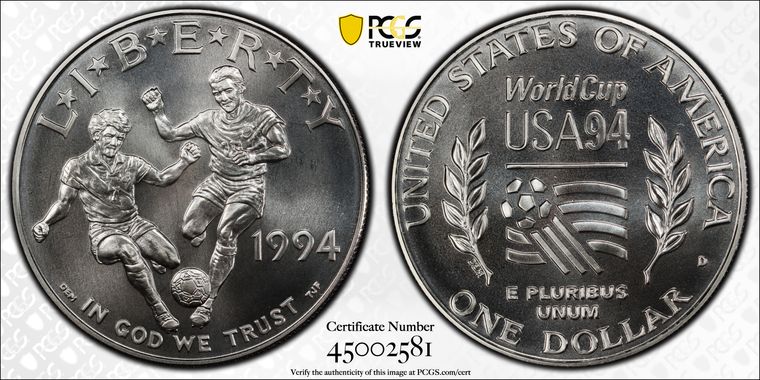 Cert 45002581 - Coin Image