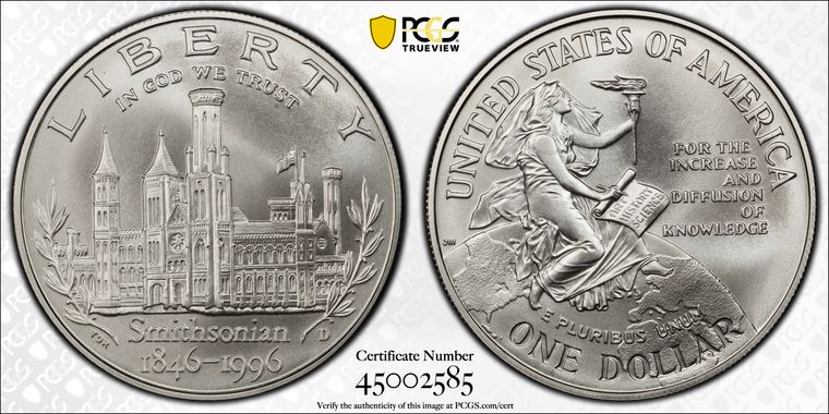 Cert 45002585 - Coin Image