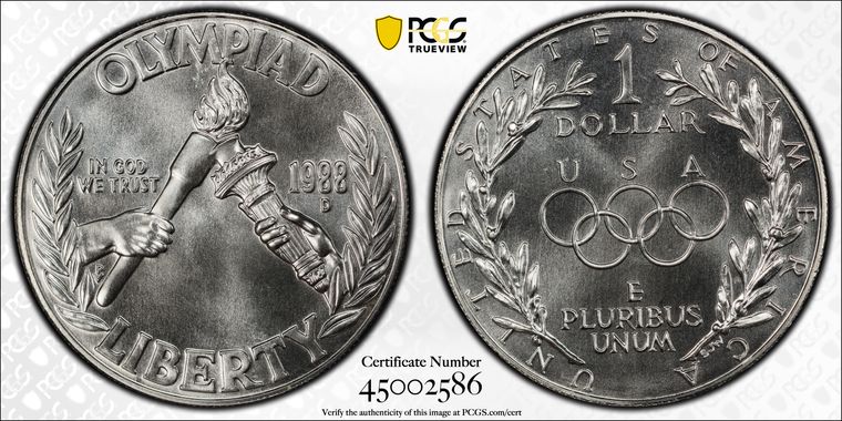 Cert 45002586 - Coin Image