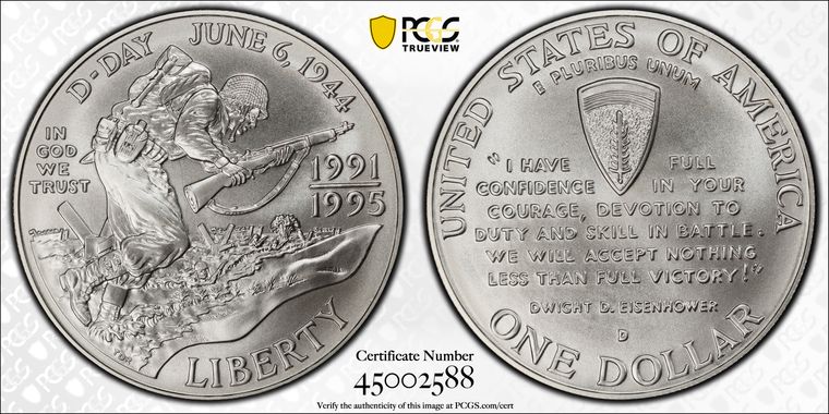 Cert 45002588 - Coin Image
