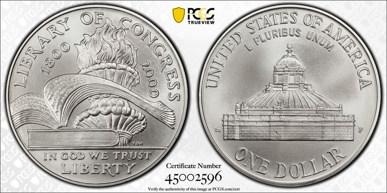 Cert 45002596 - Coin Image