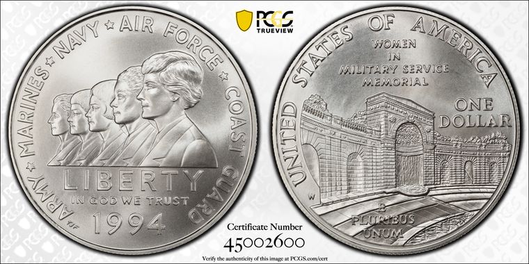 Cert 45002600 - Coin Image