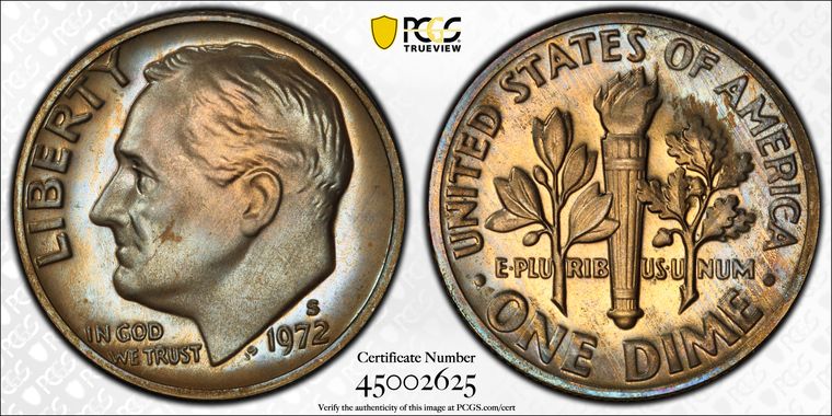 Cert 45002625 - Coin Image