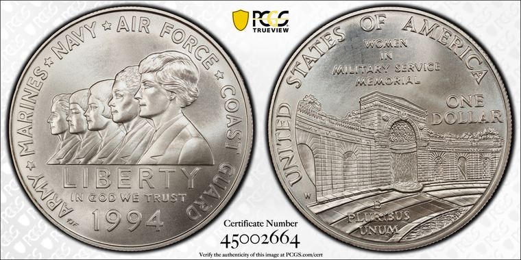 Cert 45002664 - Coin Image