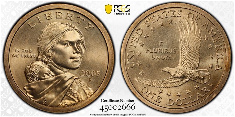 Cert 45002666 - Coin Image