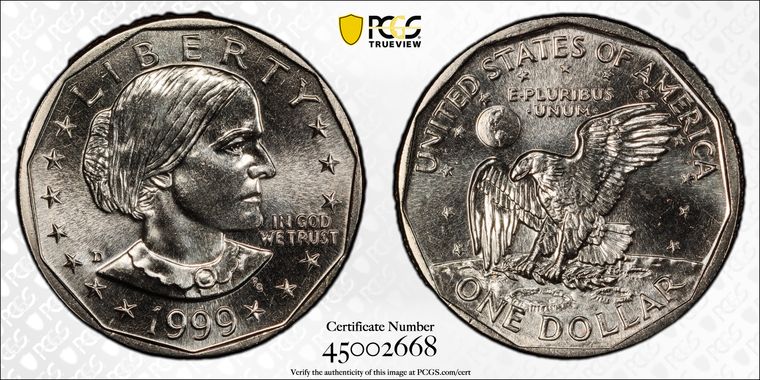 Cert 45002668 - Coin Image