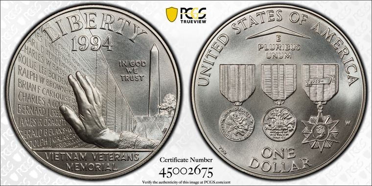 Cert 45002675 - Coin Image