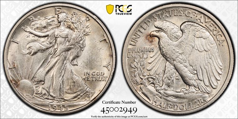 Cert 45002949 - Coin Image