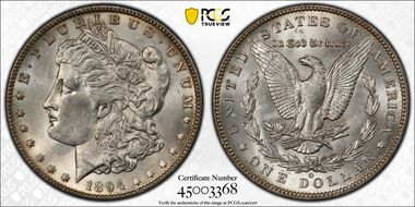 1894-O $1 MS62