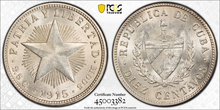 Cert 45003382 - Coin Image