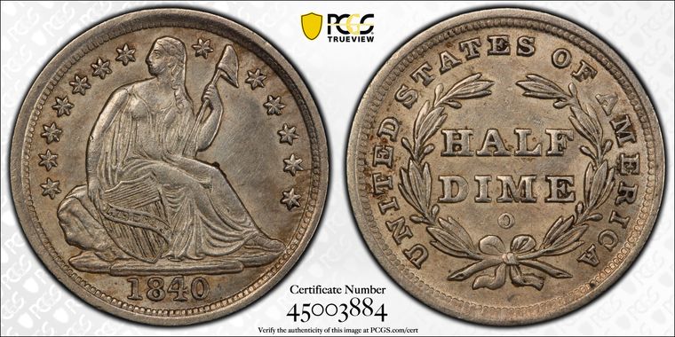 Cert 45003884 - Coin Image