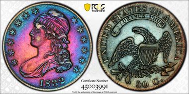 1832 50C Small Letters N1