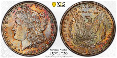 1899-O $1 MS65