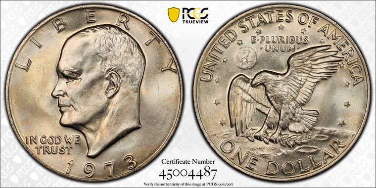 Cert 45004487 - Coin Image