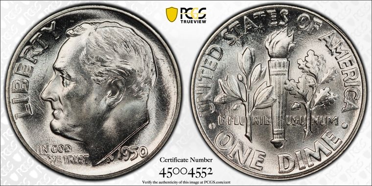 Cert 45004552 - Coin Image