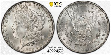 1899-O $1 MS65