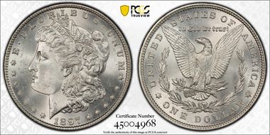 1897 $1 MS66