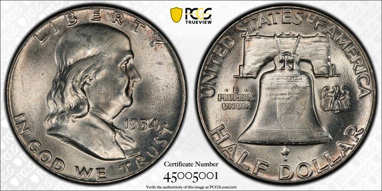 Cert 45005001 - Coin Image