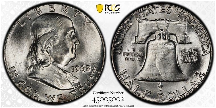 Cert 45005002 - Coin Image