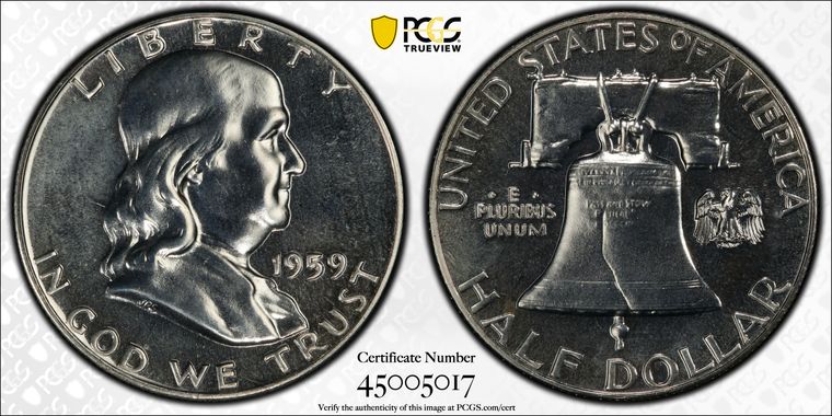 Cert 45005017 - Coin Image