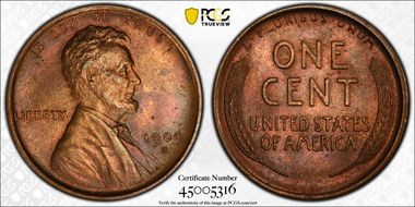 1909-S VDB 1C MS64BN