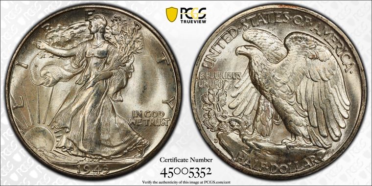 Cert 45005352 - Coin Image