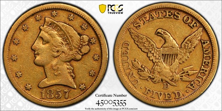 Cert 45005355 - Coin Image