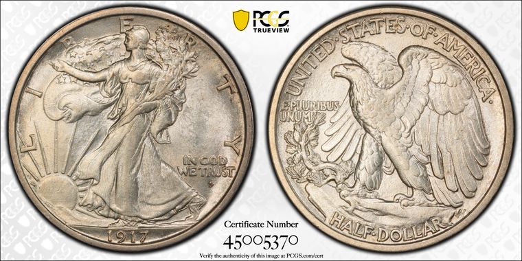 Cert 45005370 - Coin Image