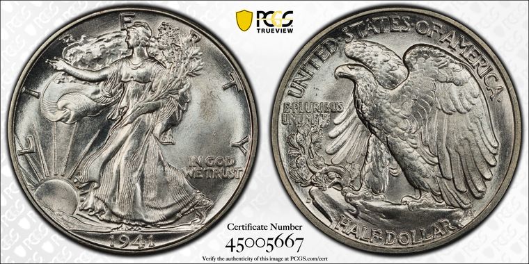 Cert 45005667 - Coin Image