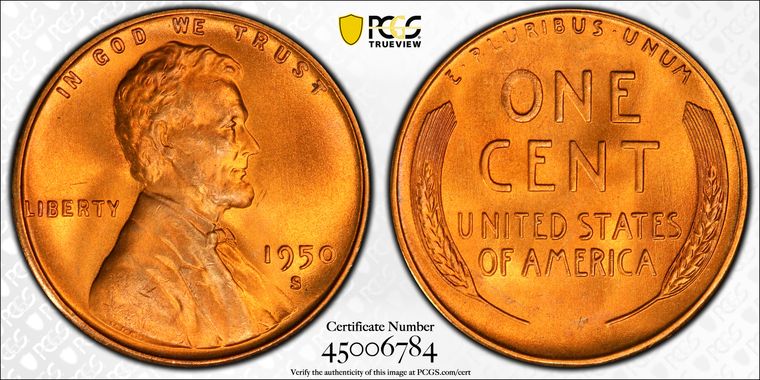 Cert 45006784 - Coin Image