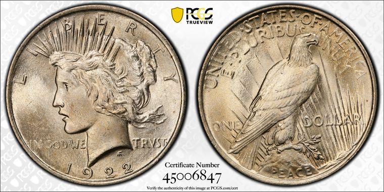 Cert 45006847 - Coin Image