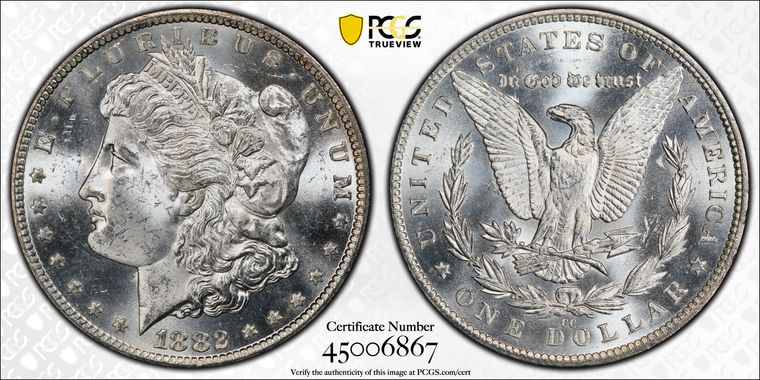 Cert 45006867 - Coin Image