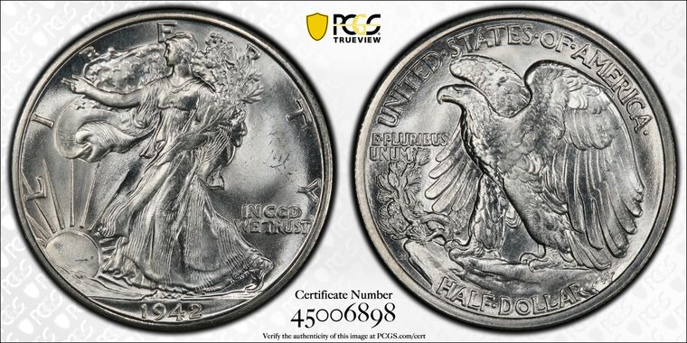 Cert 45006898 - Coin Image