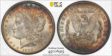 1902-O $1 MS66