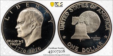 1976-S $1 Clad Type 1 PR67DCAM