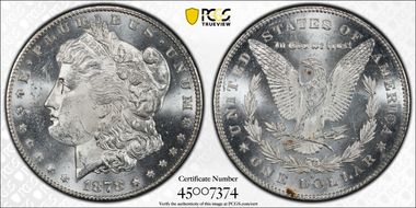 1878-S $1 MS63