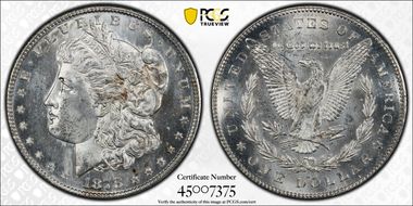 1878-S $1 MS63