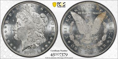 1878-S $1 MS62