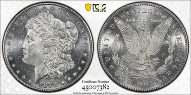 1878-S $1 MS63