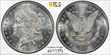 1878-S $1 MS63